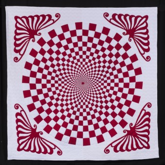 Vortex by Susan Carr and machine quilted by Leanne Harvey